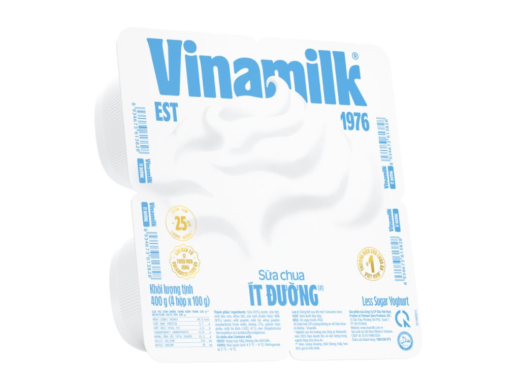 Sữa chua ăn Vinamilk Love Yogurt Green Farm 2