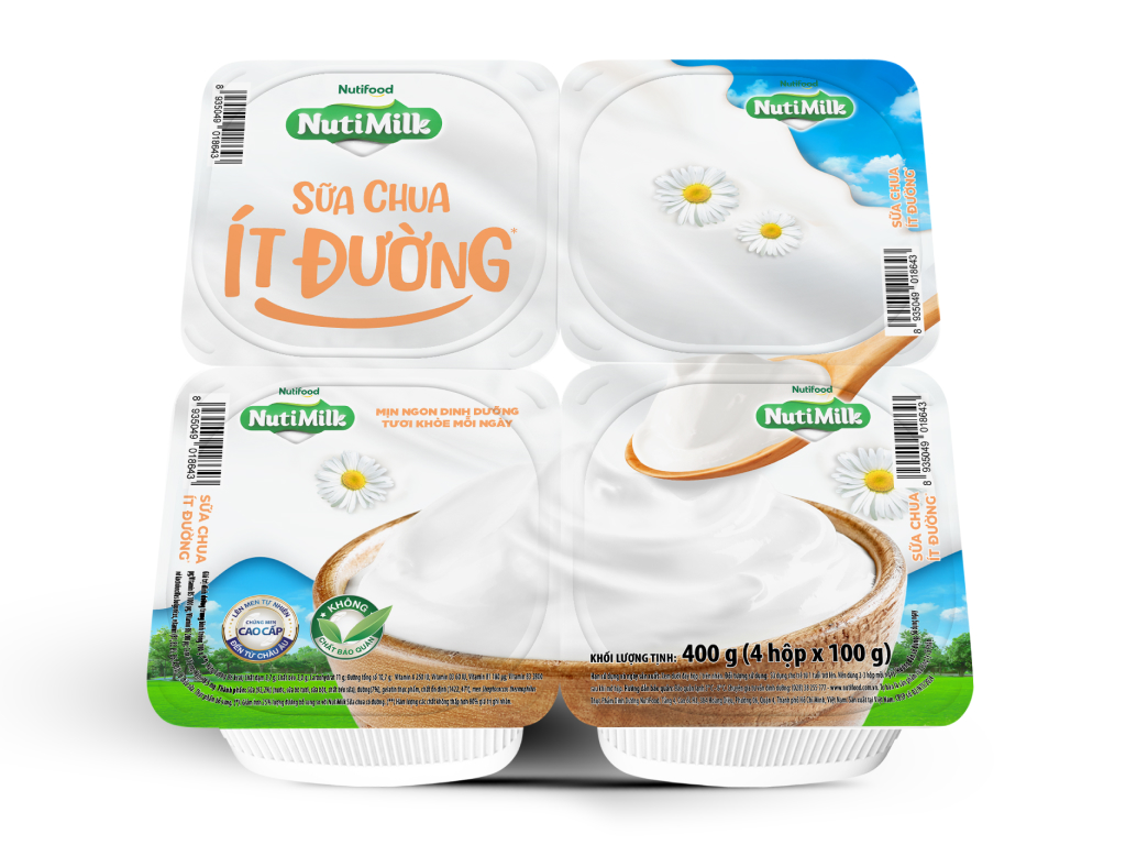 Sữa chua ăn Vinamilk Love Yogurt Green Farm 5